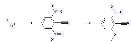 6-Methoxy-2-nitrobenzonitrile can be prepared by 2,6-dinitro-benzonitrile and methanol; sodium salt at the ambient temperature